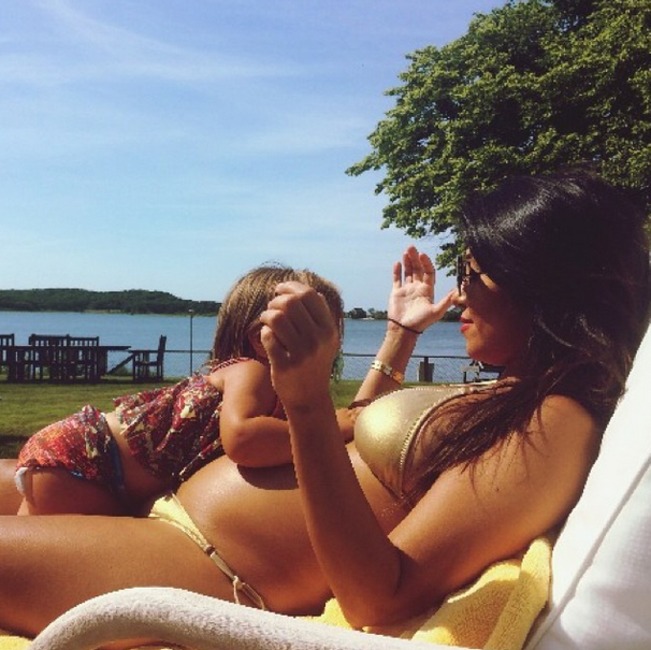 Kourtney Kardashian, Scott Disick, Family